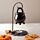 Black Cauldron Hanging Oil Burner with Stand