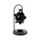 Black Cauldron Hanging Oil Burner with Stand