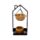 Eden Hanging Oil Burner with House Shaped Stand