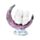 Wise Old Magical Owl Crescent Moon