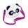 Susu the Panda Adoramals Crossbody Plush Shoulder Bag