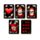 Skulls and Roses Standard Playing Card Deck