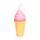 Foodiemals Ice Cream Shaped Silicone Pencil Case