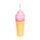 Foodiemals Ice Cream Shaped Silicone Pencil Case
