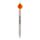 Cute Fruit Erasable Pen with PVC Topper