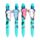 Adoramals Maddie the Axolotl Multi Colour Pen with Charm (6 Colours)