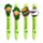 Luck of the Irish Ireland Multi Colour Pen with Charm (6 Colours)