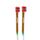 Set of 8 Erasable Pens with Minecraft Tools Silicone Topper