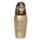 Gold Egyptian Canopic Jar