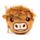 Highland Coo Cow Mini Change Plush Purse
