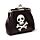 Jolly Roger Pirate Tic Tac Purse