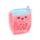 Foodiemals Bubble Tea Plush Mini Change Purse