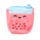 Foodiemals Bubble Tea Plush Mini Change Purse