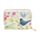 Jan Pashley Wings & Wildflowers Zip Around Small Wallet Purse