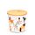 Barks Dog Set of 2 RPET & Bamboo Storage Jars S/M