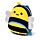 Adoramals Bobby the Bee Rucksack Backpack