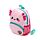 Adoramals Maddie the Axolotl Plush Rucksack Backpack