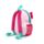 Adoramals Maddie the Axolotl Plush Rucksack Backpack