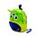 Space Cadets Alien Plush Rucksack Backpack