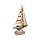 Souvenir Seaside - Sailing Boat Seashells with LED light