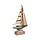 Souvenir Seaside - Sailing Boat Seashells with LED light