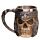 Decorative Skull Warrior Tankard