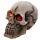 Gruesome Skull with Red Gem Eyes Decoration