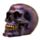 Dark Metallic & Gold Skull Decoration