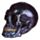 Small Iridescent Skull