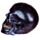 Small Iridescent Skull