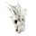 Dragon Skull Decoration with Metallic Detail
