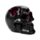 Black Crystal Cave Skull