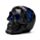 Black Crystal Cave Skull