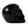 Black Crystal Cave Skull