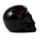 Black Crystal Cave Skull