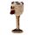 Decorative Skulls with Red Rose in Mouth Goblet