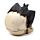 Gruesome Skull Head with Bat Decoration