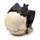 Gruesome Skull Head with Bat Decoration
