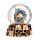 Gruesome Skull Snow Globe with Animals