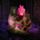Elements Baby Dragon LED Crystal Skull