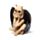 Set of 3 The Reaper of Death See No Speak No Hear No Evil Winged Demons