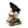 Crow Perched on Skull & Books