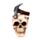 Skull with Hammer & Nails