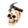 Skull with Hammer & Nails