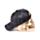 Skull with Backwards Baseball Cap