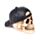 Skull with Backwards Baseball Cap