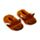 Highland Coo Cow Anti-Slip Plush Slip On Slippers EU39-41/UK6-8