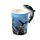 Lisa Parker Shark Ceramic Shaped Handle Mug
