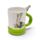 Garden Hose Ceramic Shaped Handle Mug