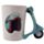 Speed King Scooter Ceramic Shaped Handle Mug
